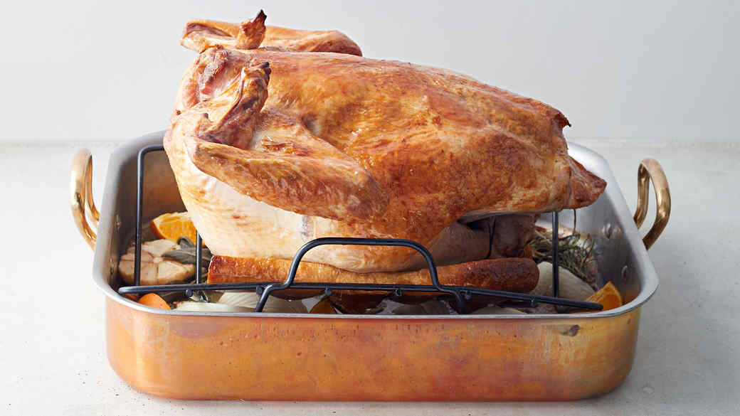 turkey roasted breast side down Turkey roasted breast side down